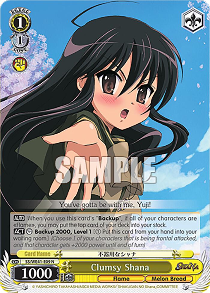 Image of Clumsy Shana [Shakugan no Shana Premium Booster]