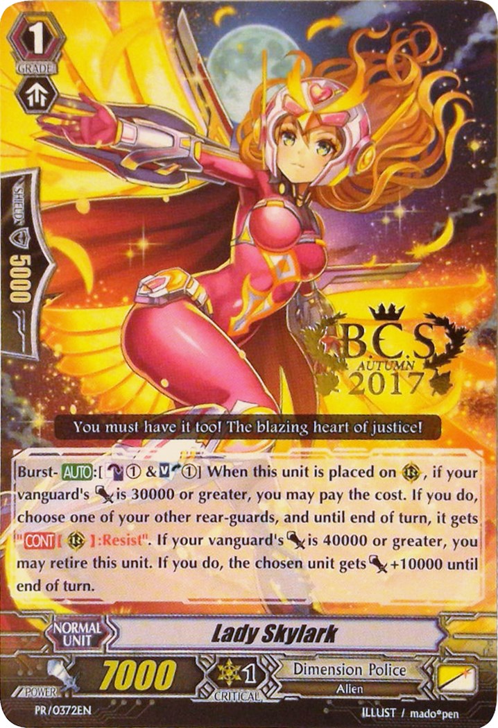 Image of Lady Skylark (PR/0372EN) [Promo Cards]