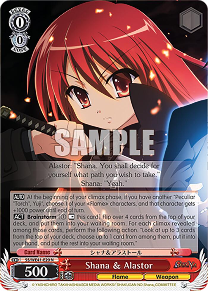 Image of Shana & Alastor [Shakugan no Shana Premium Booster]