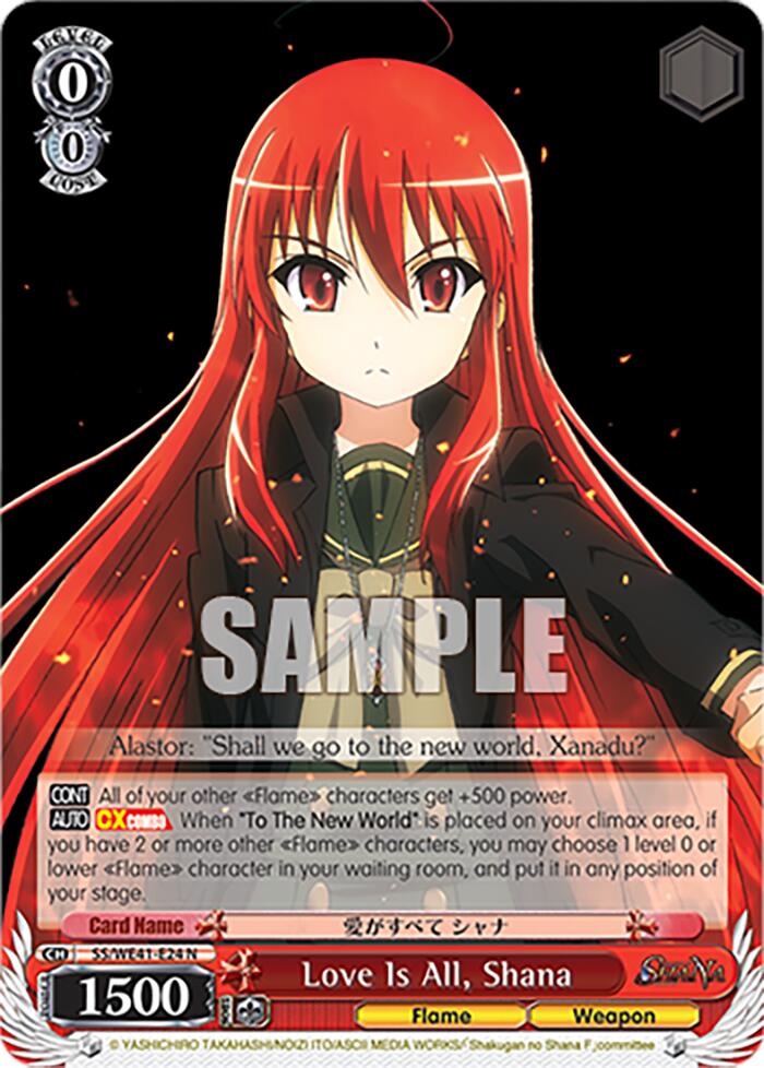 Image of Love Is All, Shana [Shakugan no Shana Premium Booster]