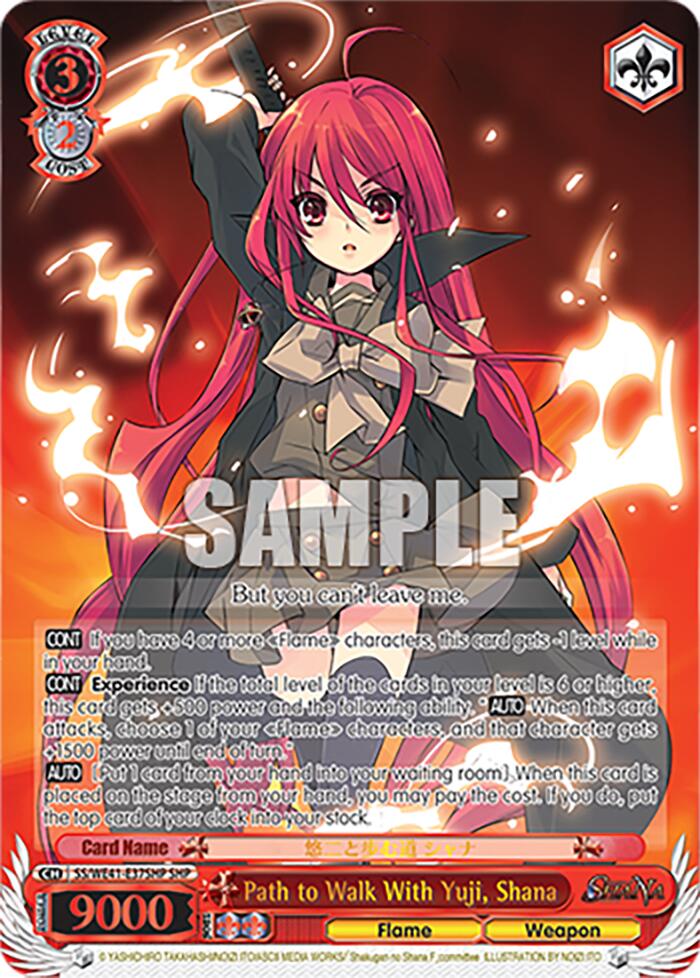 Image of Path to Walk With Yuji, Shana (SHP) [Shakugan no Shana Premium Booster]