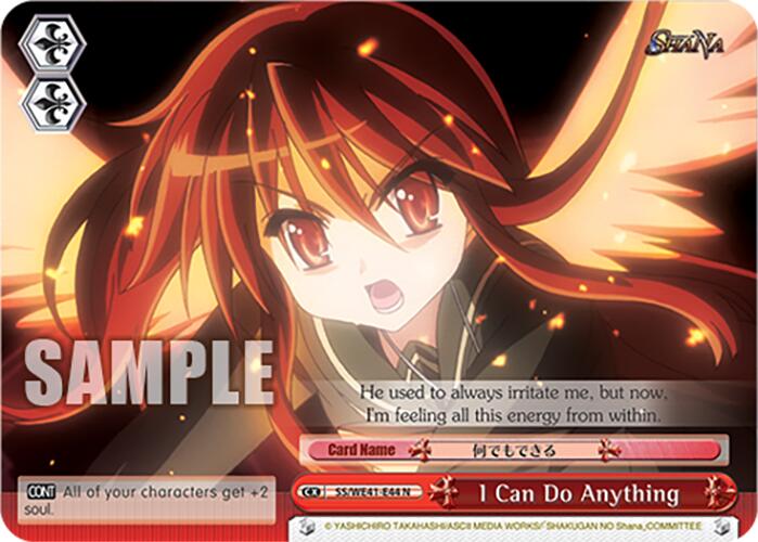 Image of I Can Do Anything [Shakugan no Shana Premium Booster]