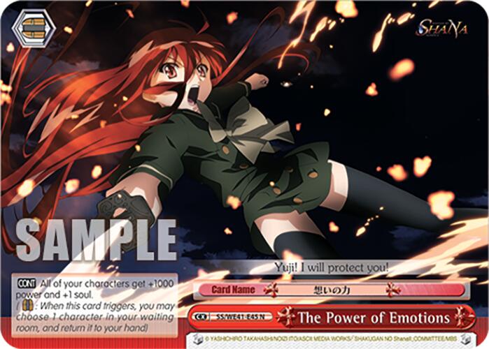 Image of The Power of Emotions [Shakugan no Shana Premium Booster]