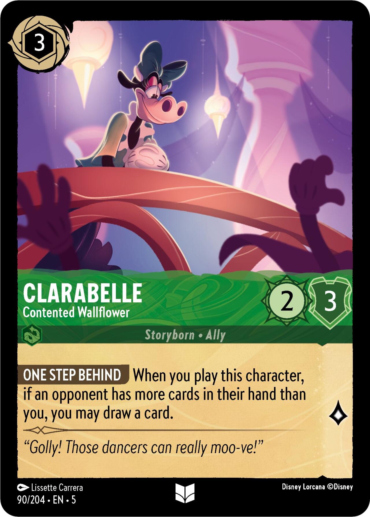 Image of Clarabelle - Contented Wallflower (90/204) [Shimmering Skies]