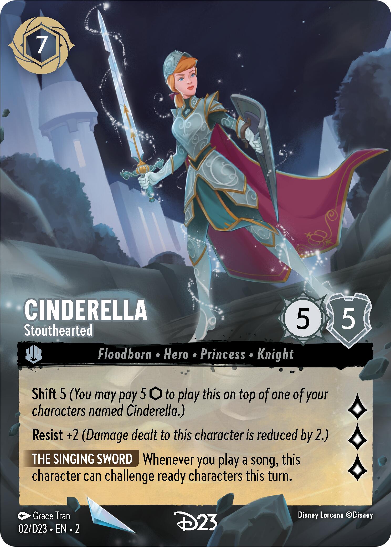 Image of Cinderella - Stouthearted (2) [D23 Promos]