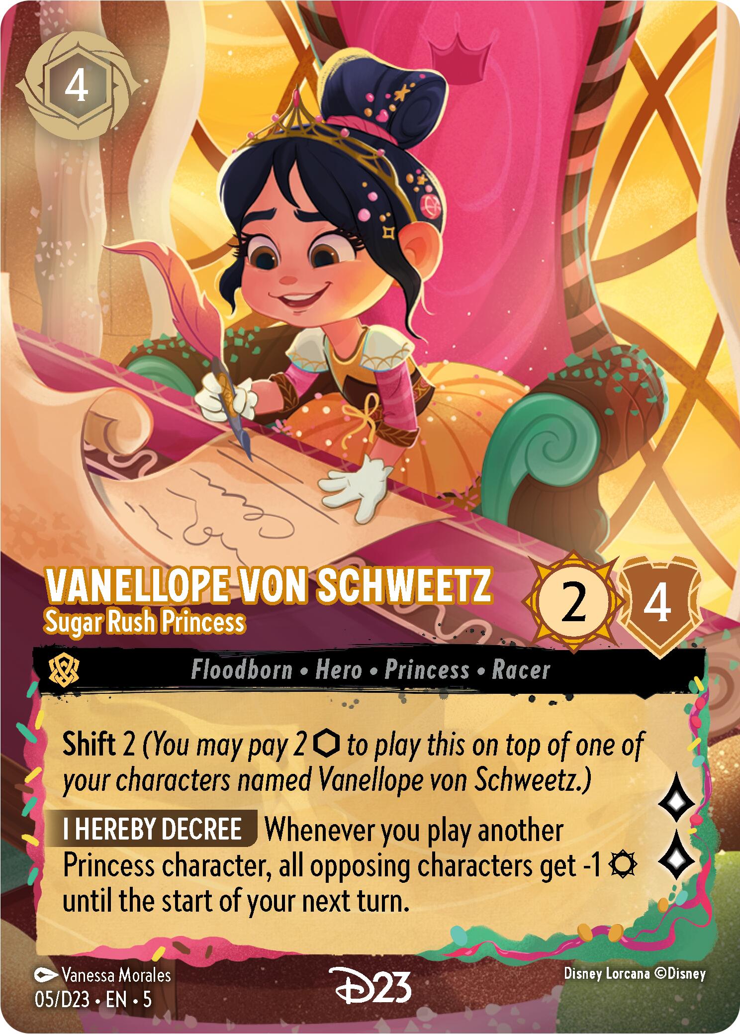 Image of Vanellope von Schweetz - Sugar Rush Princess (5) [D23 Promos]