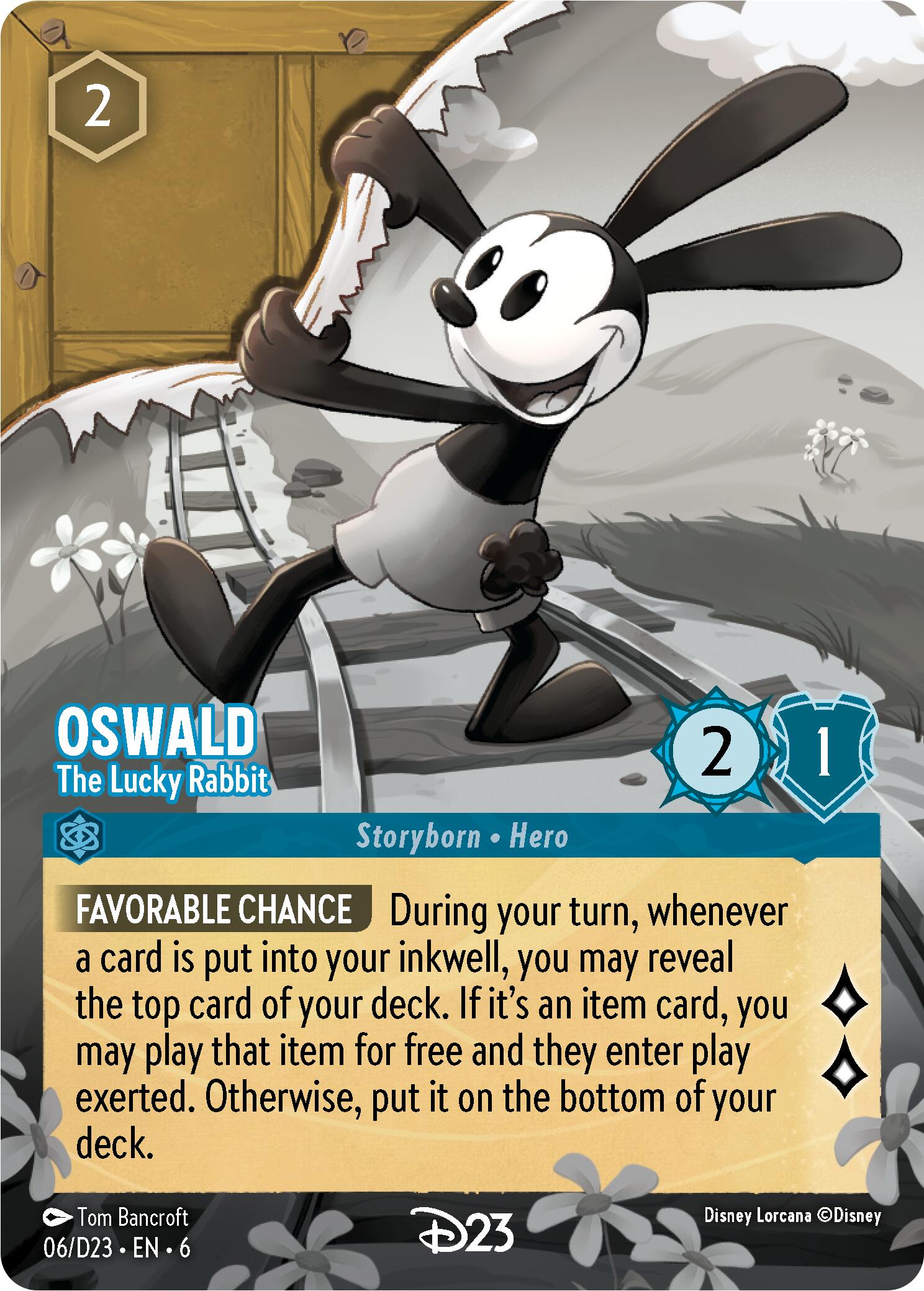 Image of Oswald - The Lucky Rabbit (6) [D23 Promos]