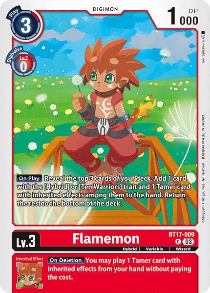 Image of Flamemon [BT17-009] [Secret Crisis]