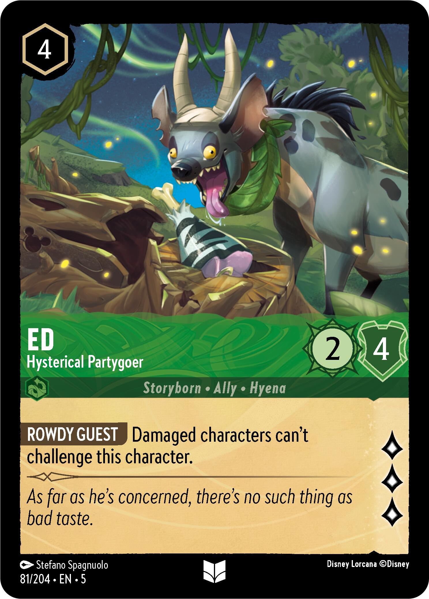 Image of Ed - Hysterical Partygoer (81/204) [Shimmering Skies]