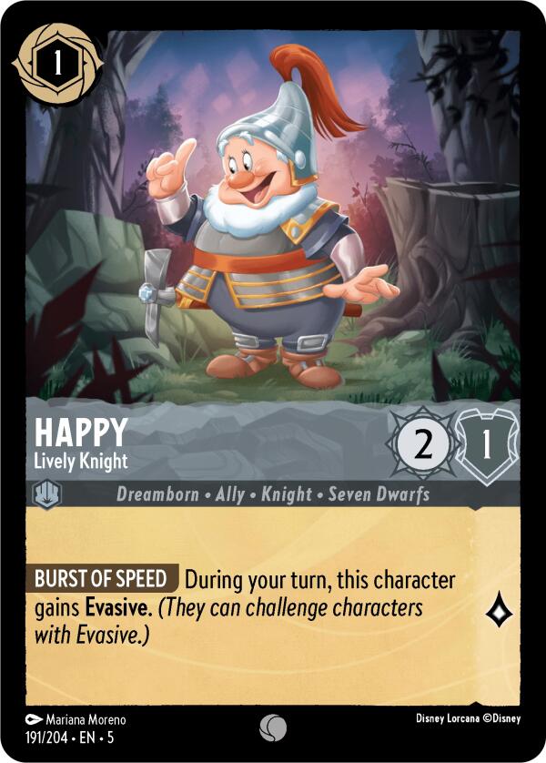 Image of Happy - Lively Knight (191/204) [Shimmering Skies]