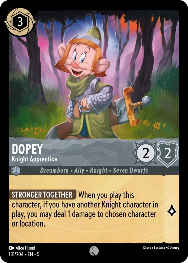 Image of Dopey - Knight Apprentice (181/204) [Shimmering Skies]