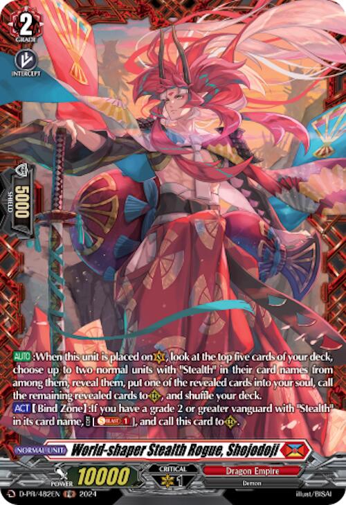 Image of World-shaper Stealth Rogue, Shojodoji (D-PR/482EN) [D Promo Cards]
