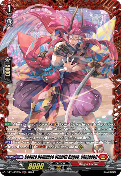 Image of Sakura Romance Stealth Rogue, Shojodoji (D-PR/483EN) [D Promo Cards]