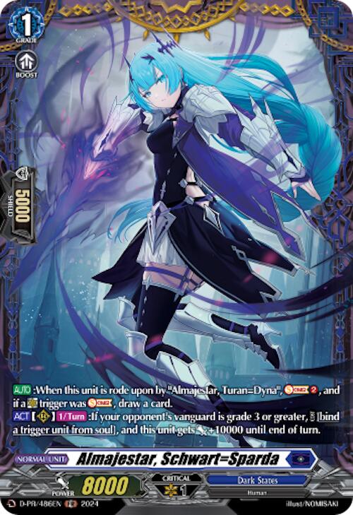 Image of Almajestar, Schwart=Sparda (D-PR/486EN) [D Promo Cards]