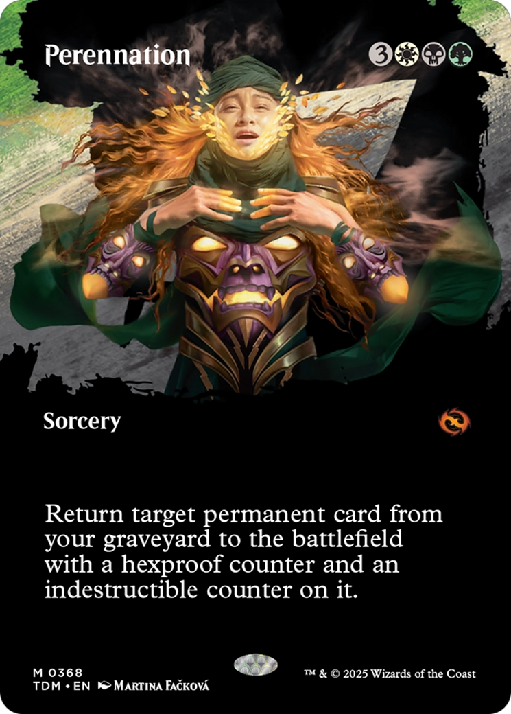 Image of Perennation (Borderless) [Tarkir: Dragonstorm]