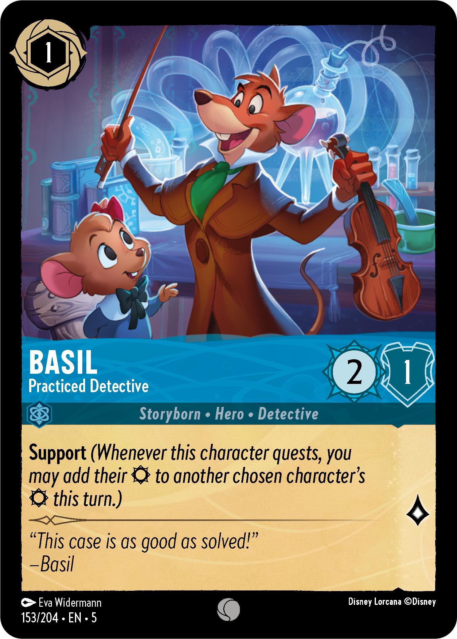 Image of Basil - Practiced Detective (153/204) [Shimmering Skies]