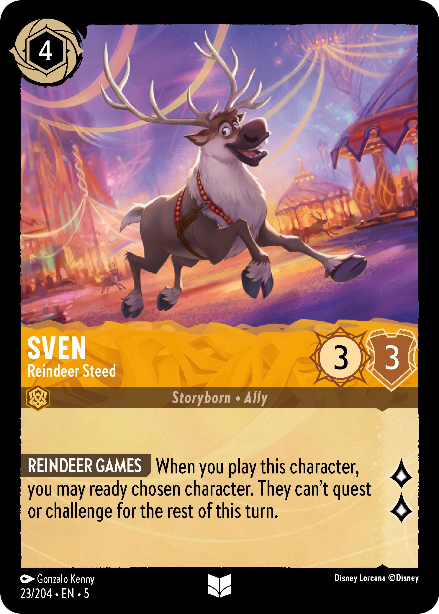 Image of Sven - Reindeer Steed (23/204) [Shimmering Skies]