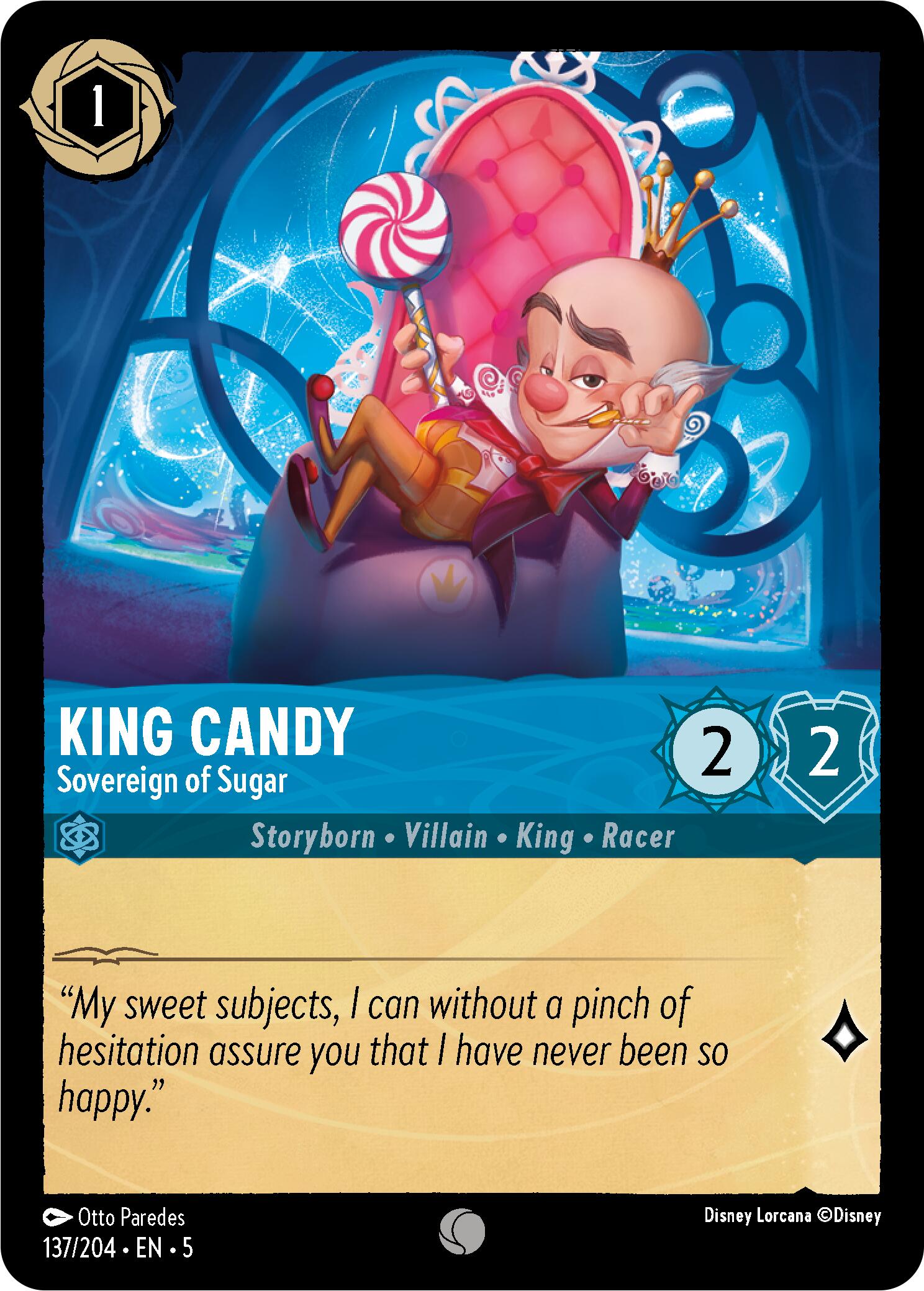 Image of King Candy - Sovereign of Sugar (137/204) [Shimmering Skies]