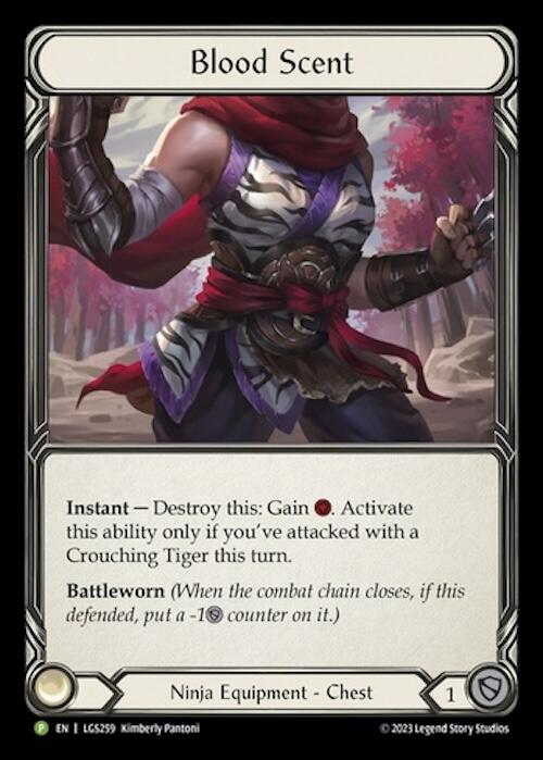 Image of Blood Scent [LGS259] (Promo)  Cold Foil