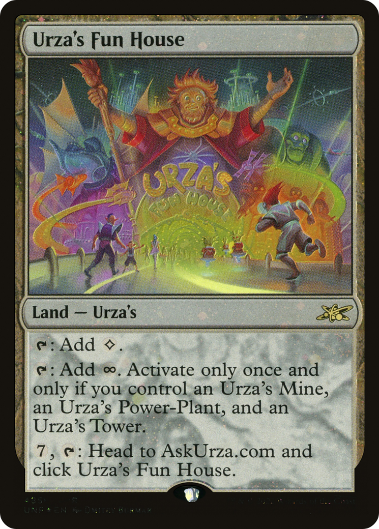 Image of Urza's Fun House (Galaxy Foil) [Unfinity]