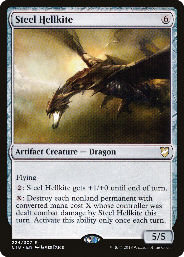 Image of Steel Hellkite [Commander 2018]