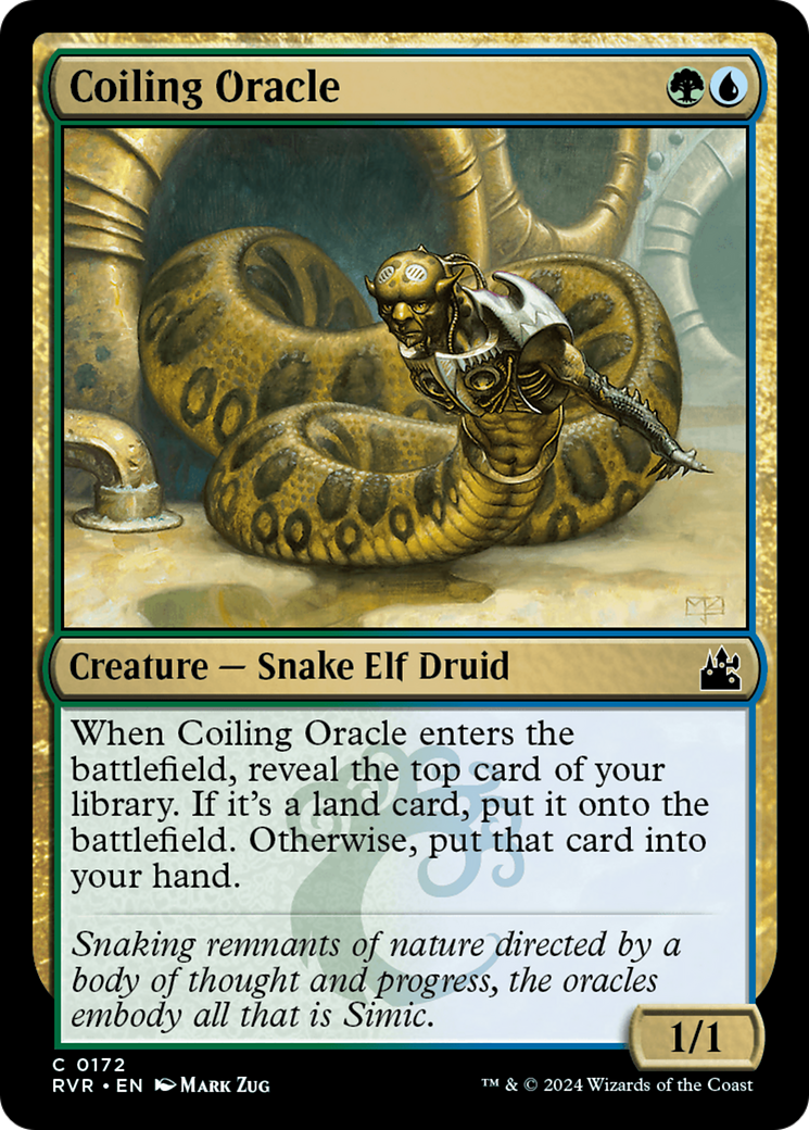 Image of Coiling Oracle [Ravnica Remastered]