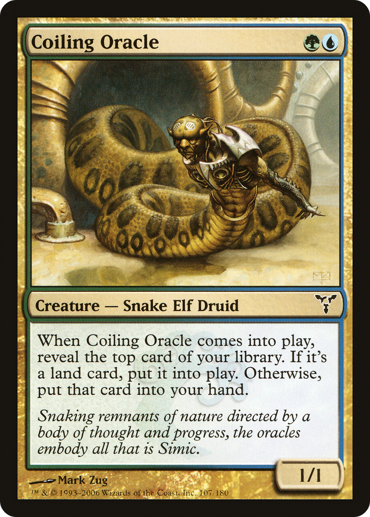 Image of Coiling Oracle [Dissension]