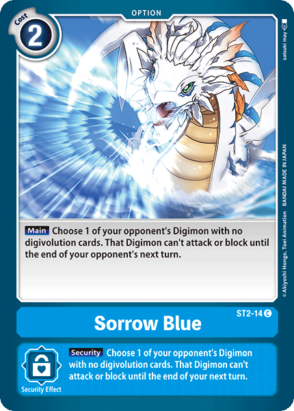 Image of Sorrow Blue [ST2-14] [Starter Deck: Cocytus Blue]