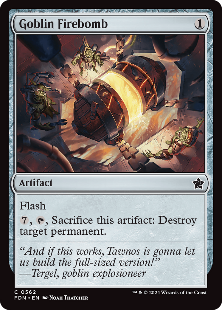 Image of Goblin Firebomb [Foundations]