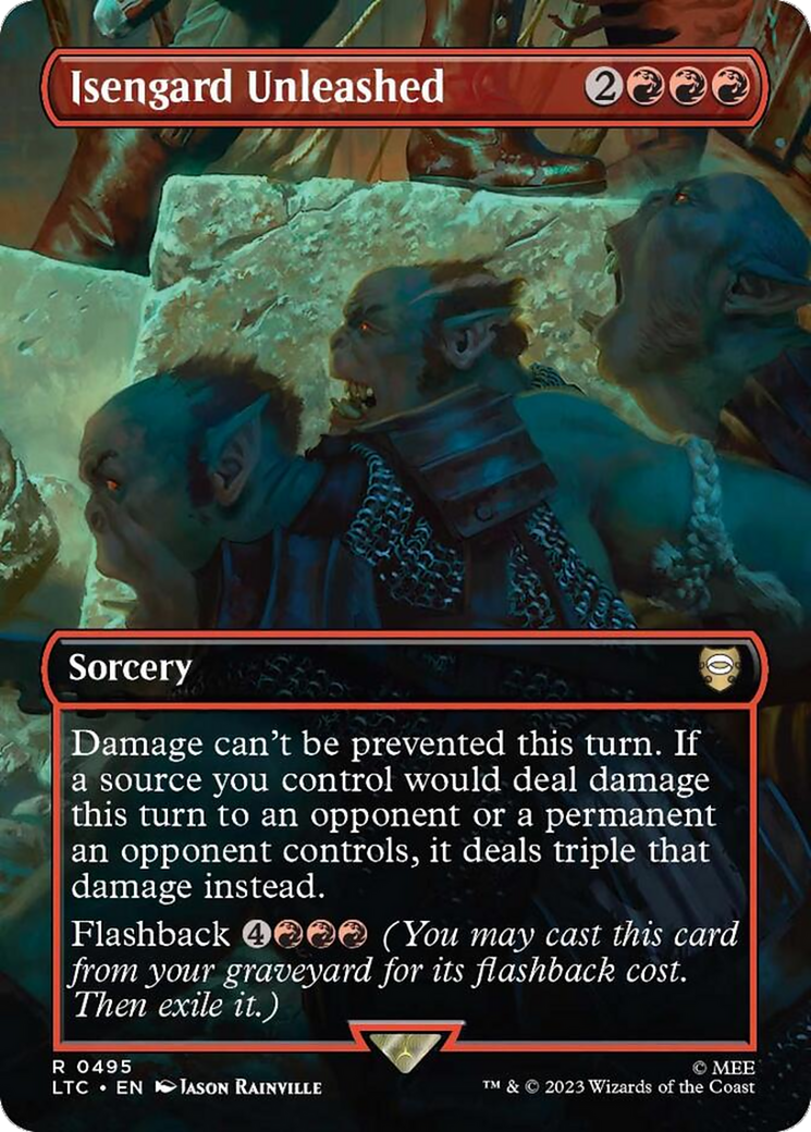Image of Isengard Unleashed (Borderless) [The Lord of the Rings: Tales of Middle-Earth Commander]