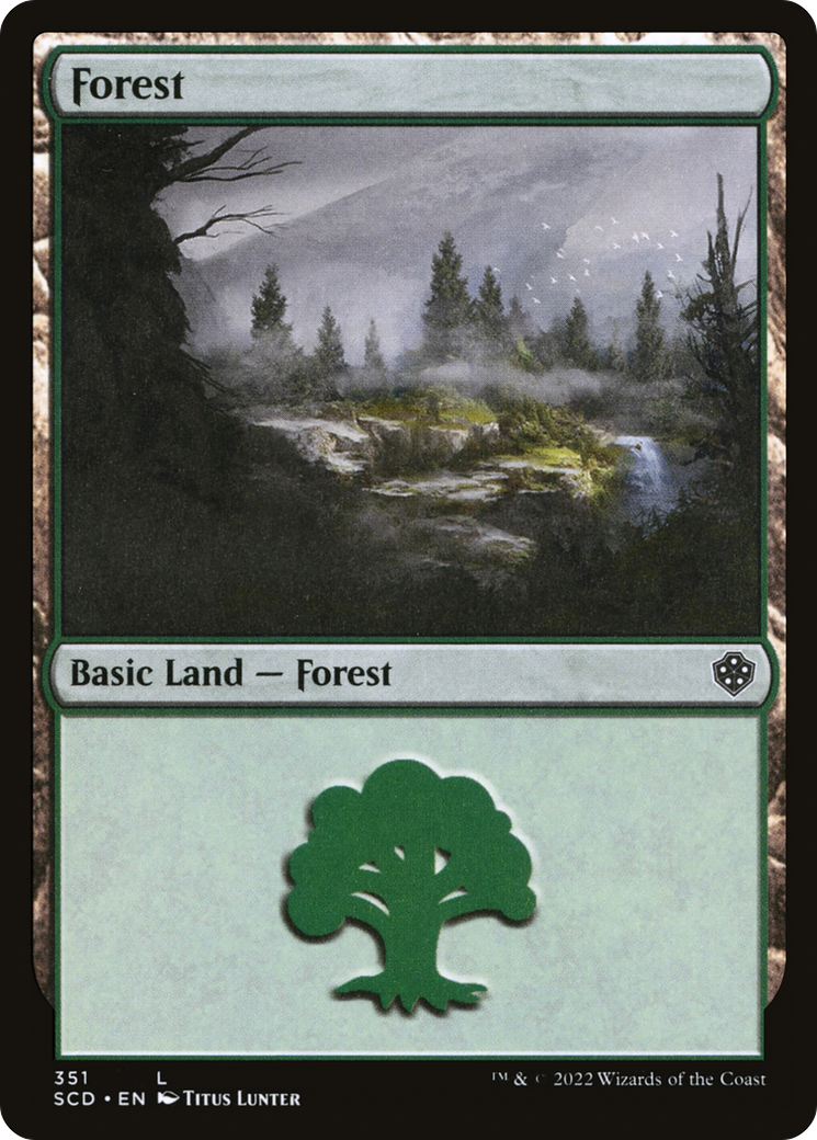 Image of Forest (351) [Starter Commander Decks]