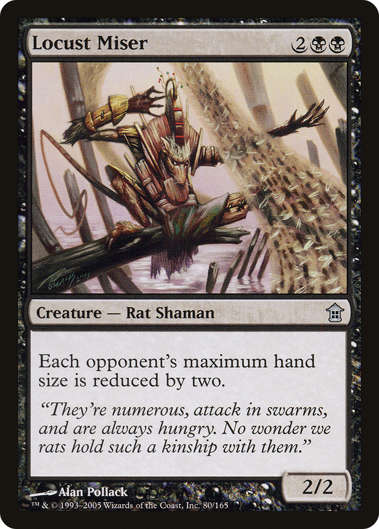 Image of Locust Miser [Saviors of Kamigawa]
