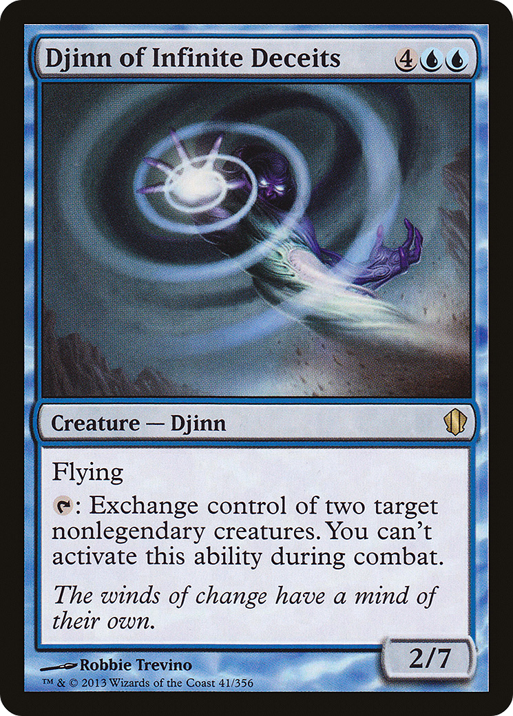 Image of Djinn of Infinite Deceits [Commander 2013]