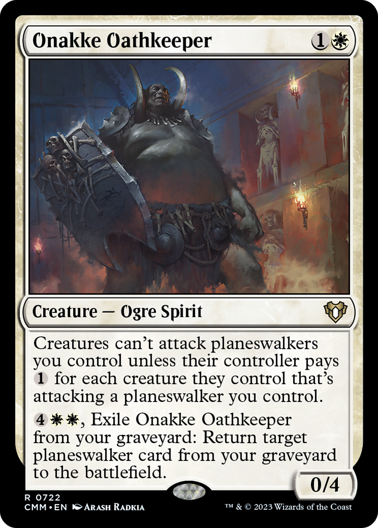 Image of Onakke Oathkeeper [Commander Masters]
