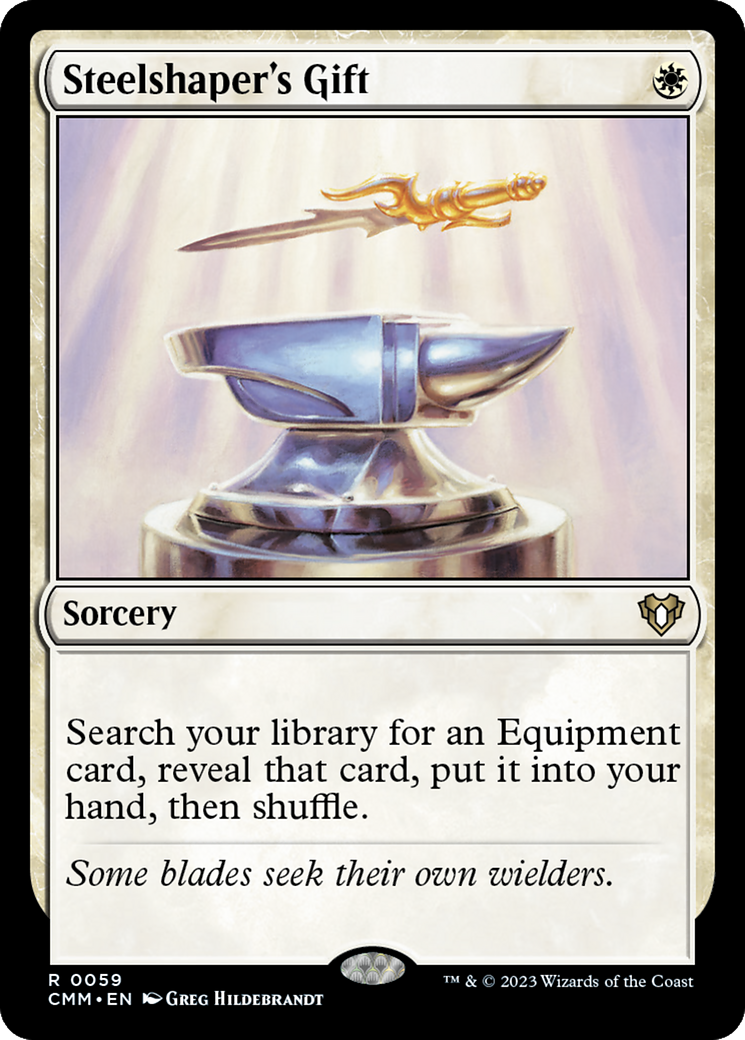 Image of Steelshaper's Gift [Commander Masters]