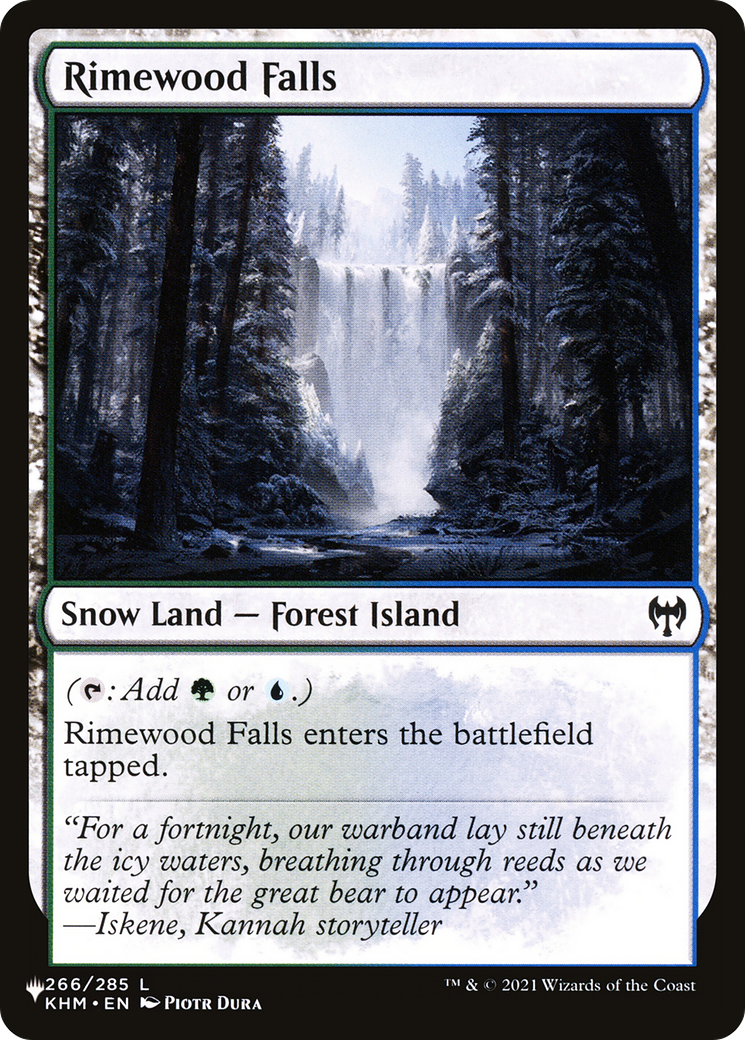 Image of Rimewood Falls [Secret Lair: From Cute to Brute]