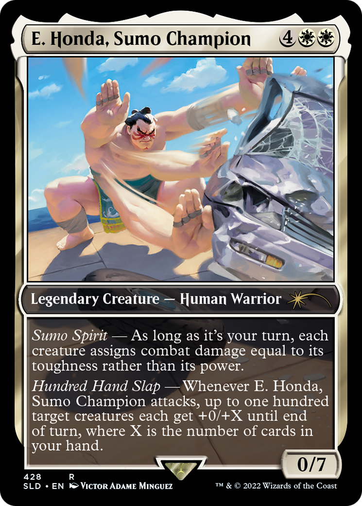 Image of E. Honda, Sumo Champion [Secret Lair Drop Series]