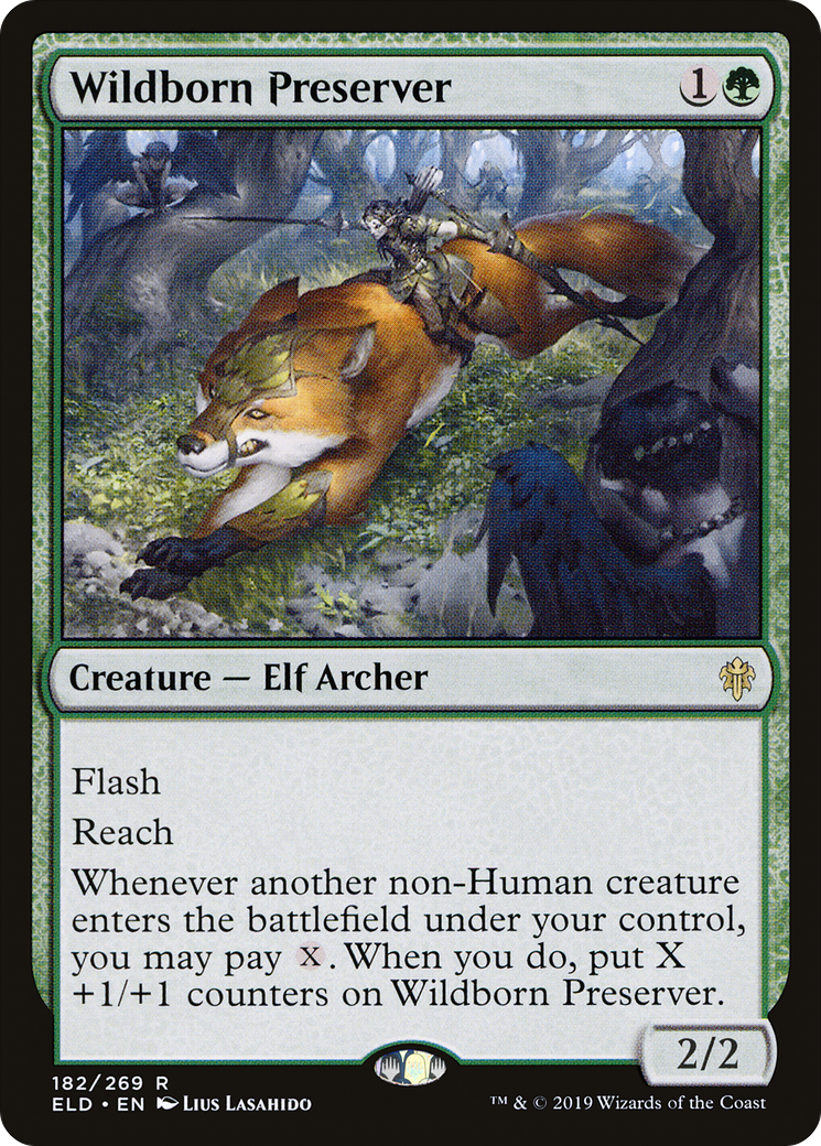 Image of Wildborn Preserver [Throne of Eldraine]
