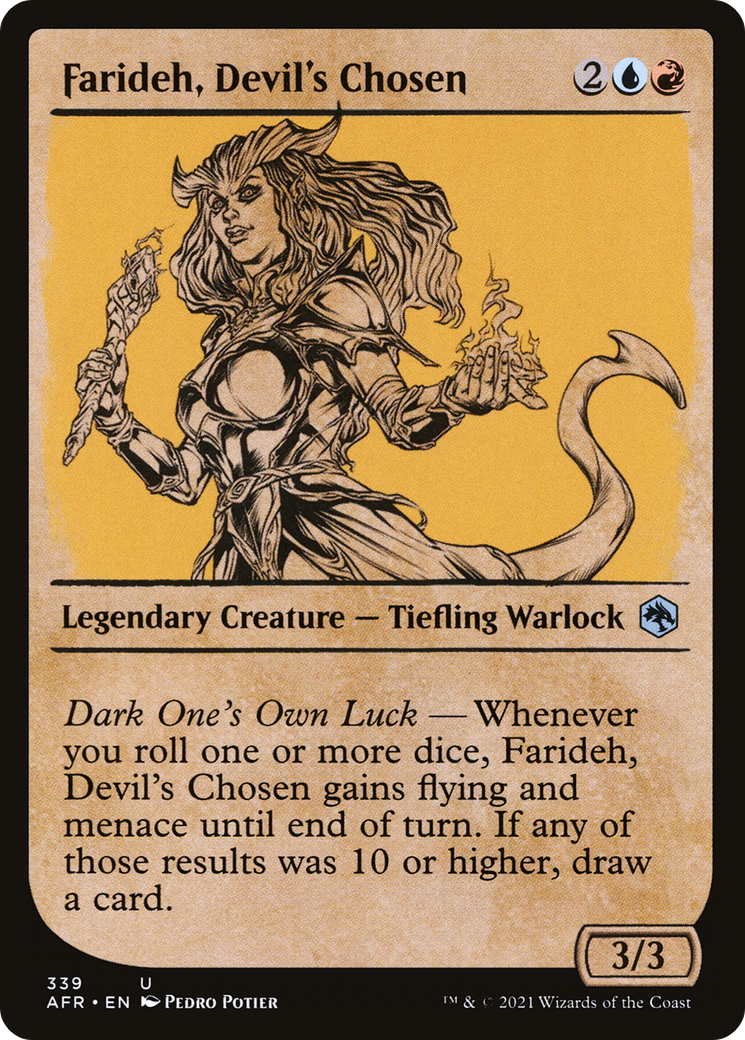 Image of Farideh, Devil's Chosen (Showcase) [Dungeons & Dragons: Adventures in the Forgotten Realms]
