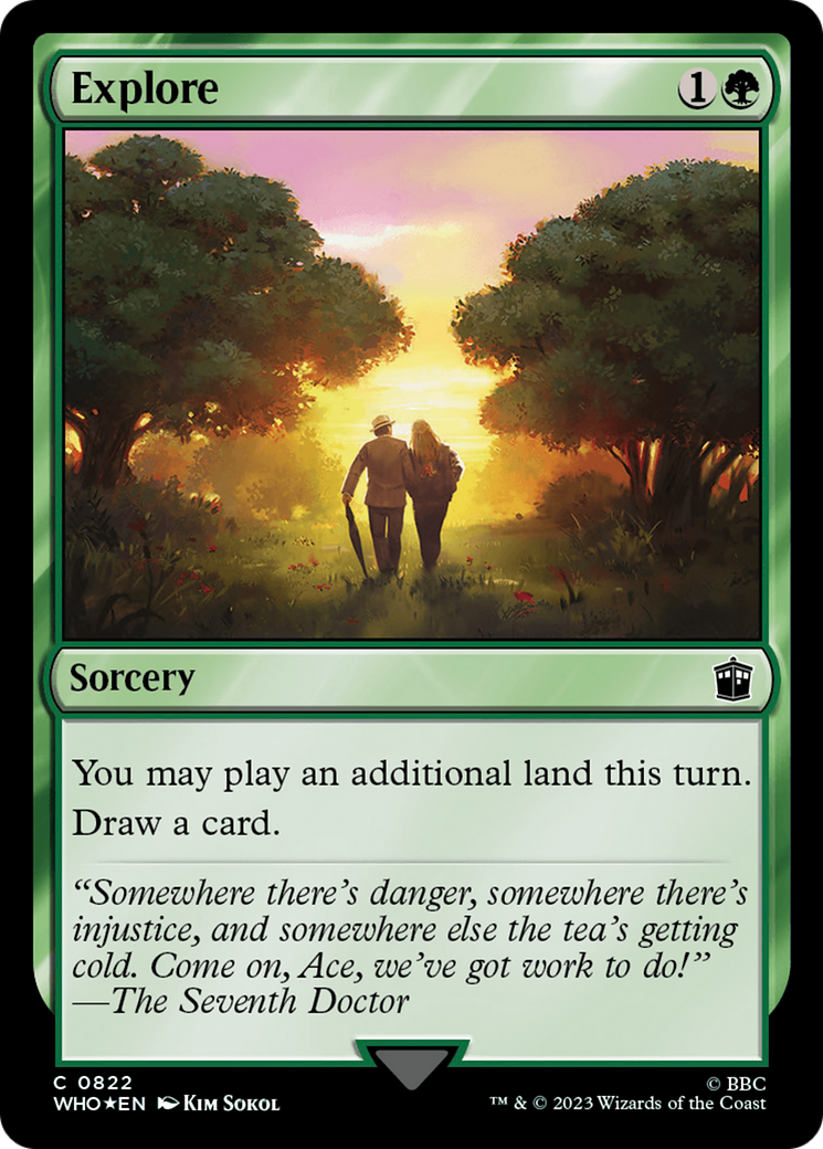 Image of Explore (Surge Foil) [Doctor Who]