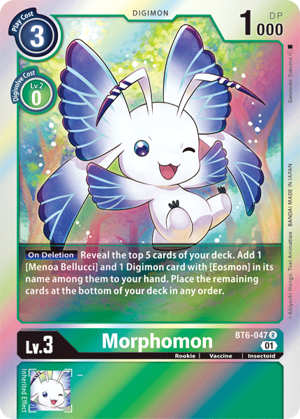 Image of Morphomon [BT6-047] [Double Diamond]