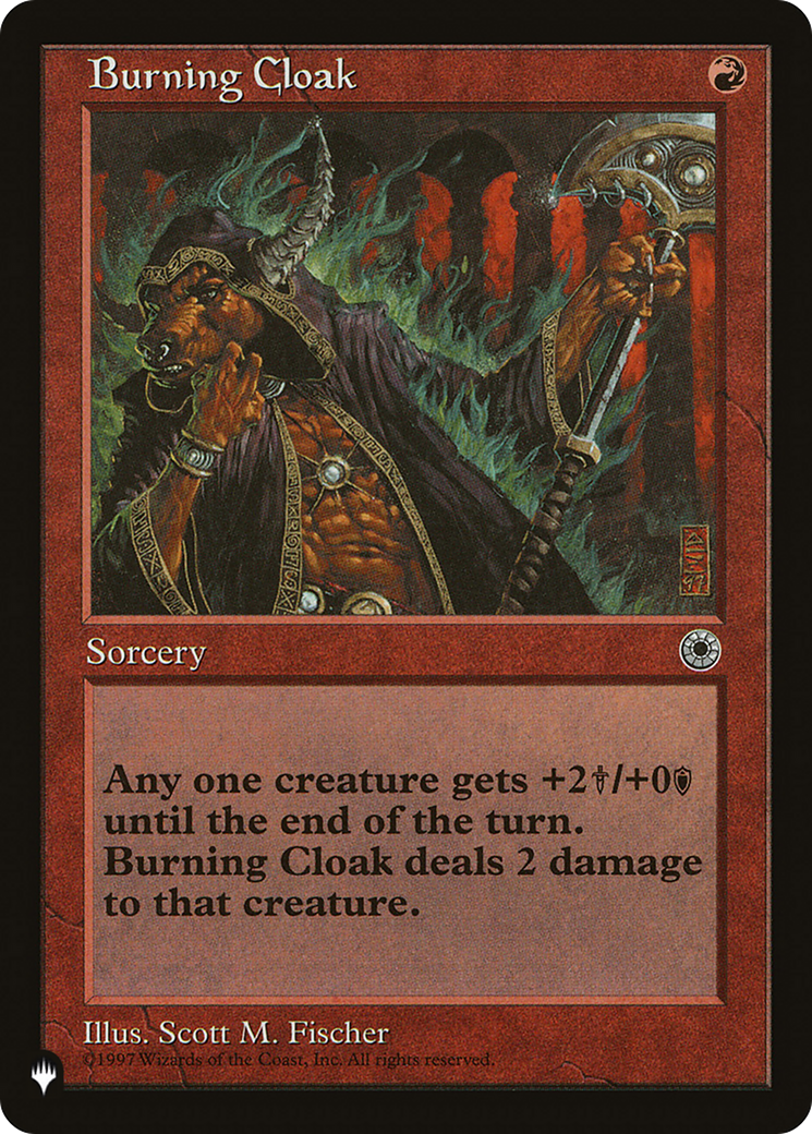 Image of Burning Cloak [The List]