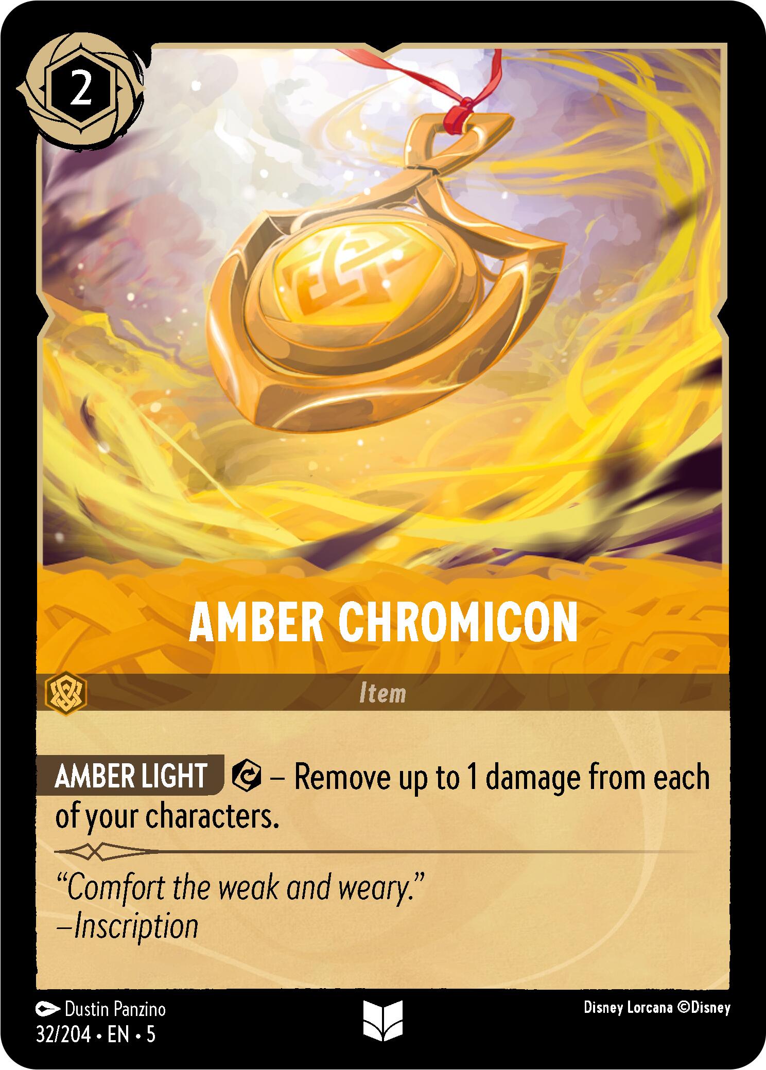 Image of Amber Chromicon (32/204) [Shimmering Skies]