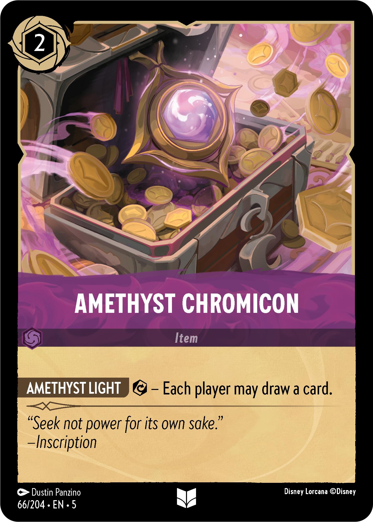 Image of Amethyst Chromicon (66/204) [Shimmering Skies]