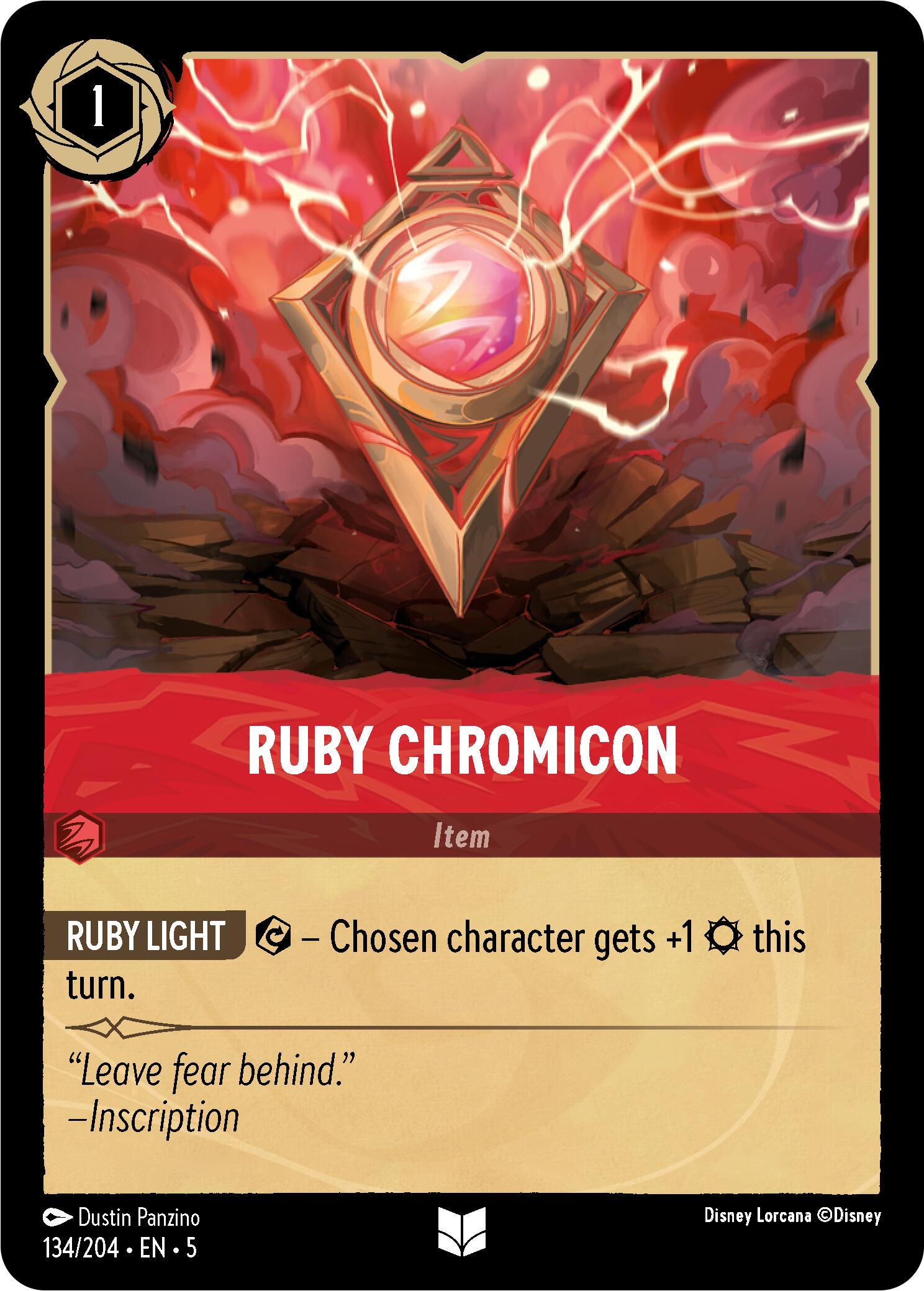 Image of Ruby Chromicon (134/204) [Shimmering Skies]