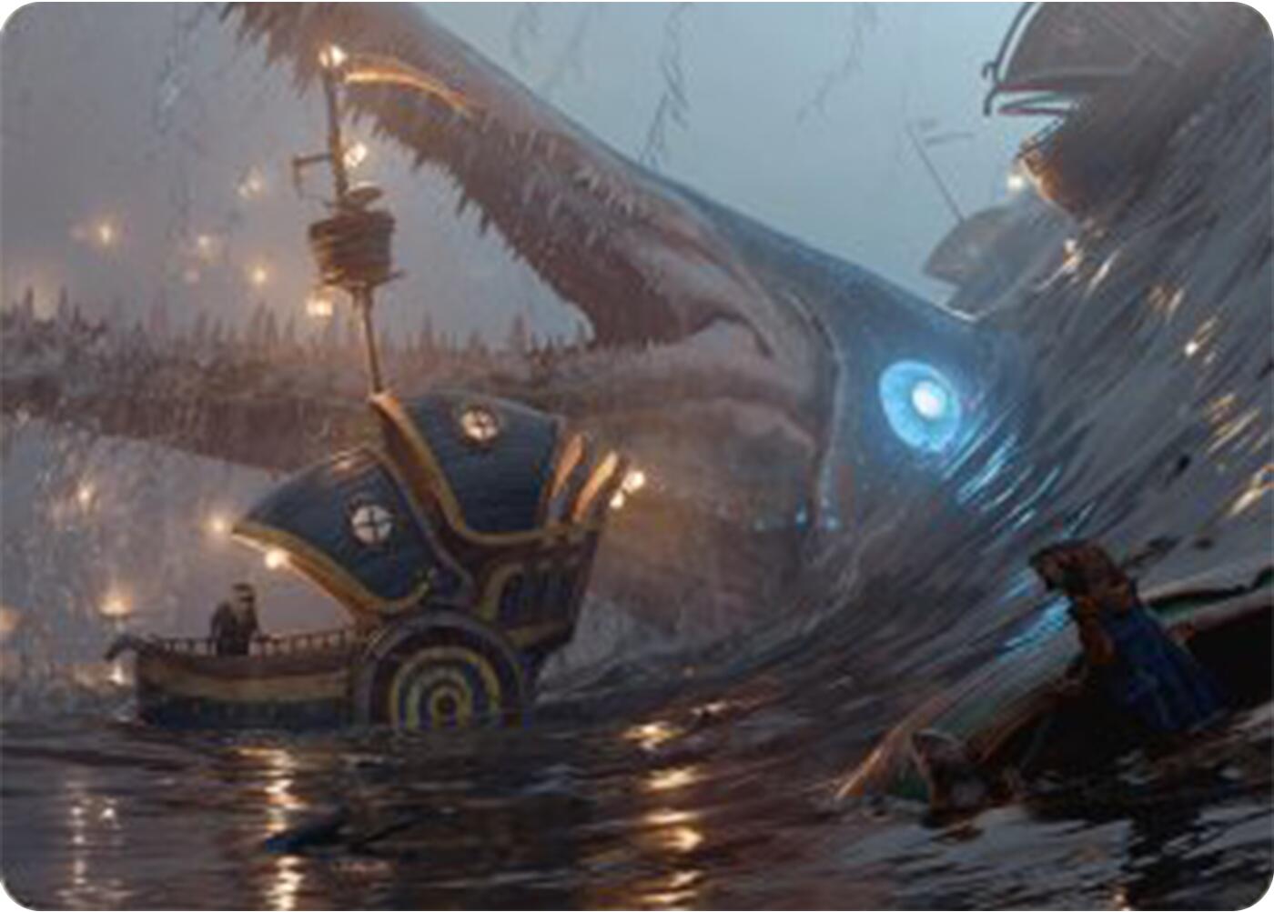 Image of Eluge, the Shoreless Sea Art Card [Bloomburrow Art Series]