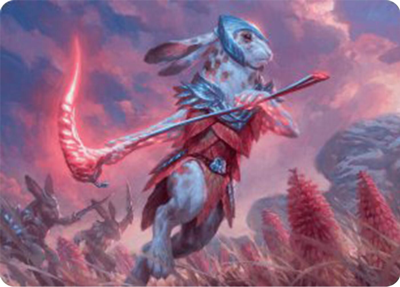 Image of Baylen, the Haymaker Art Card [Bloomburrow Art Series]