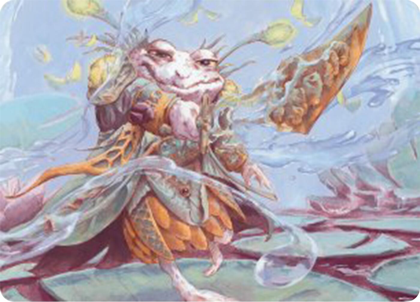 Image of Glarb, Calamity's Augur Art Card [Bloomburrow Art Series]