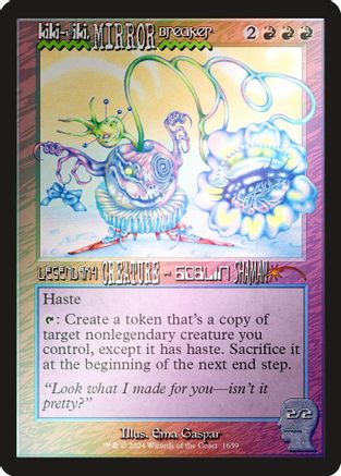 Image of Kiki-Jiki, Mirror Breaker (Rainbow Foil) [Secret Lair Drop Series]
