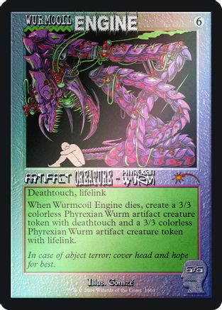 Image of Wurmcoil Engine (Rainbow Foil) [Secret Lair Drop Series]